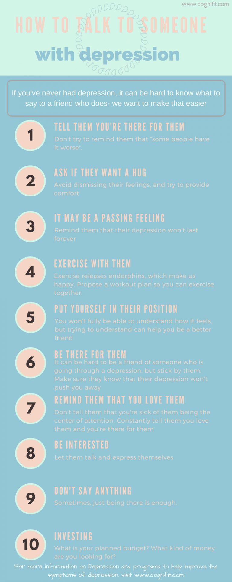 How to Talk to Someone With Depression: 13 Ideas For What to Say ...